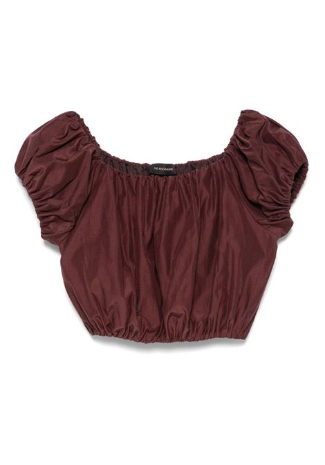 Top crop whitely in marrone The andamane - donna THE ANDAMANE | TM170943ATNC181CCO